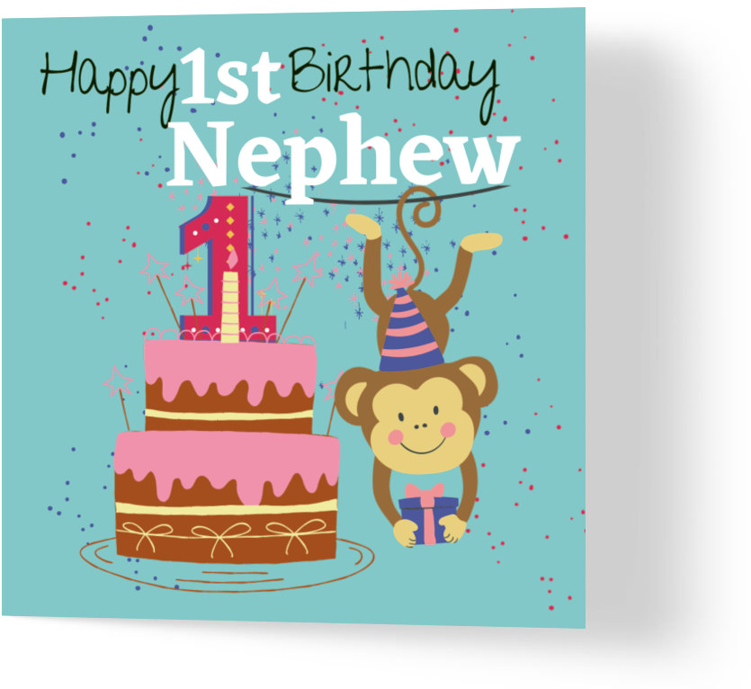 Happy 1st shop birthday nephew