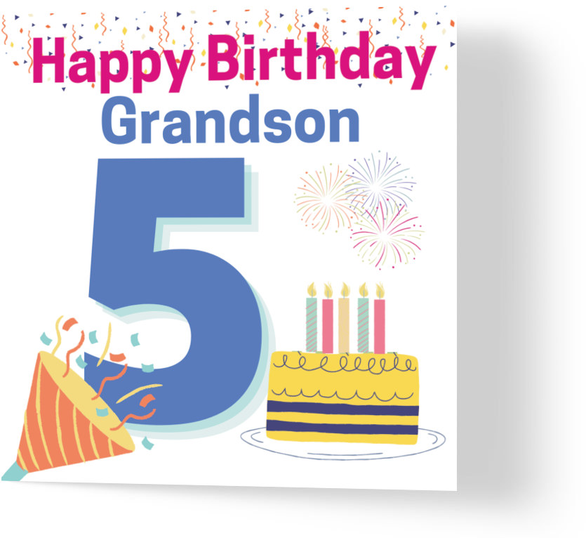 Happy Birthday grandson Cake Images