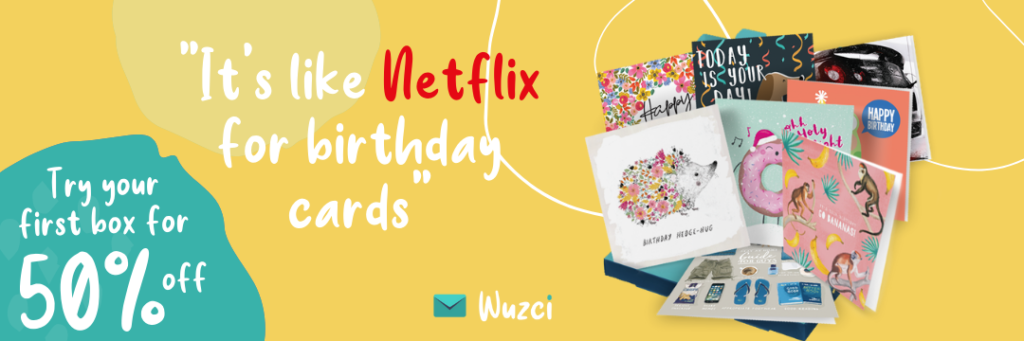 its like the netflix of greetings cards
